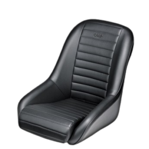 ASIENTO OMP VINTAGE SILVERSTONE NEGRO